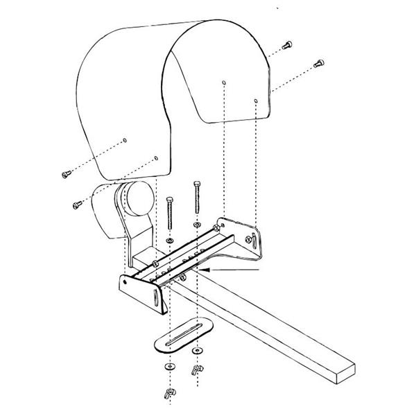 Grote foto lnb regen sneeuw beschermkap 25cm telecommunicatie satellietontvangers