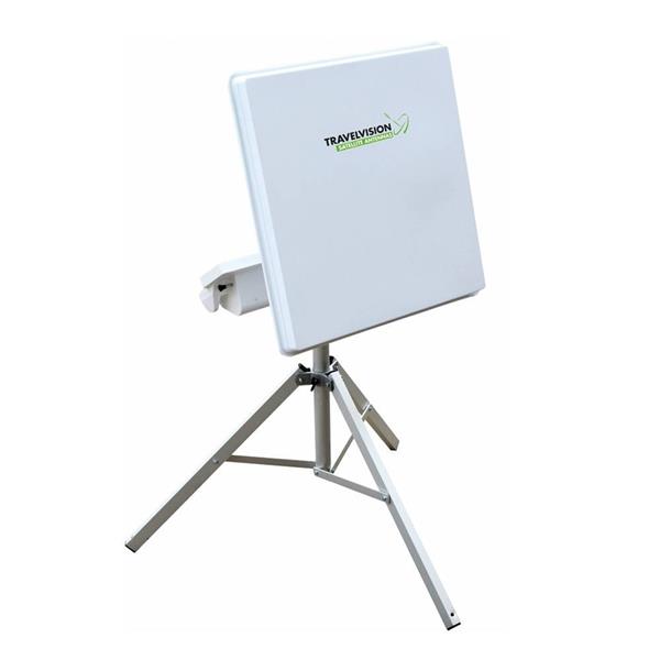 Grote foto travel vision r7 flat gratis opbergtas twin telecommunicatie satellietontvangers