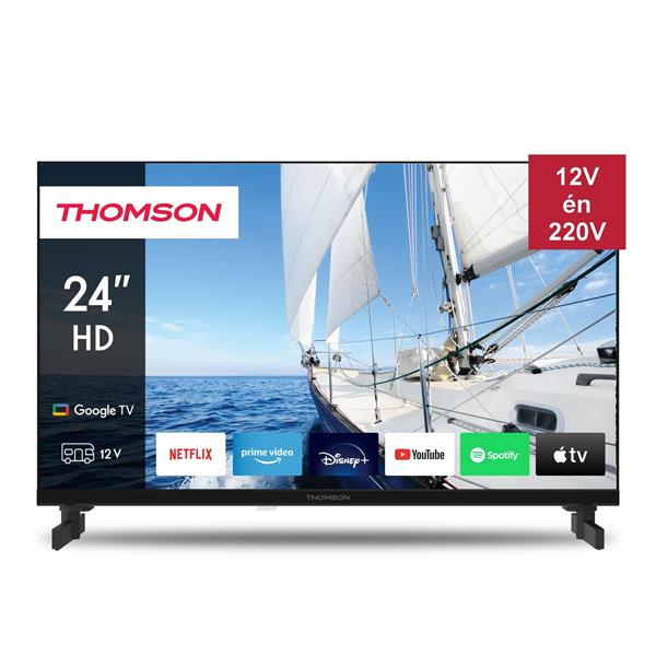 Grote foto thomson 24 google tv 12v 220v dvb s2 c t2 audio tv en foto overige tv
