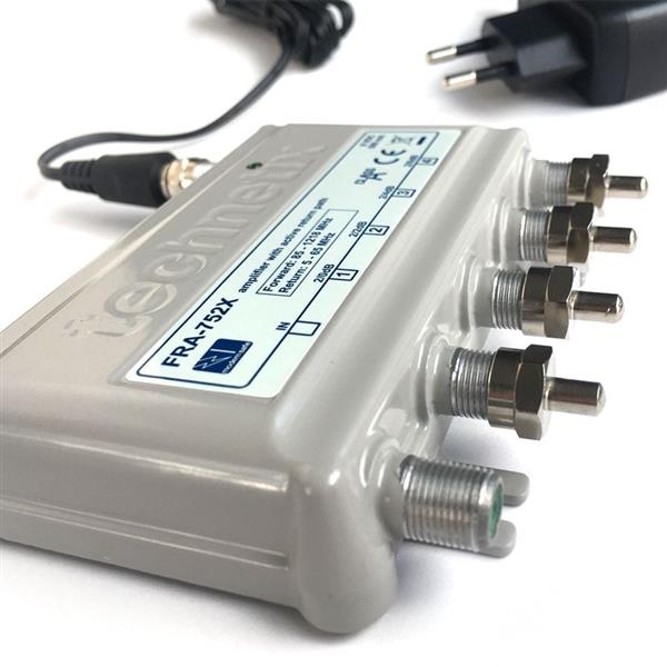Grote foto technetix fra 752x 0 2 4 8db versterker docsis 3.1 ziggo geschikt audio tv en foto versterkers en receivers