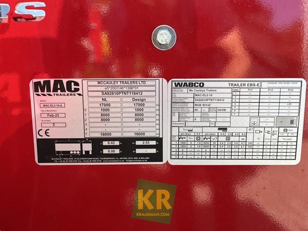 Grote foto mac trailers 16 premium 27607 agrarisch aanhangwagens
