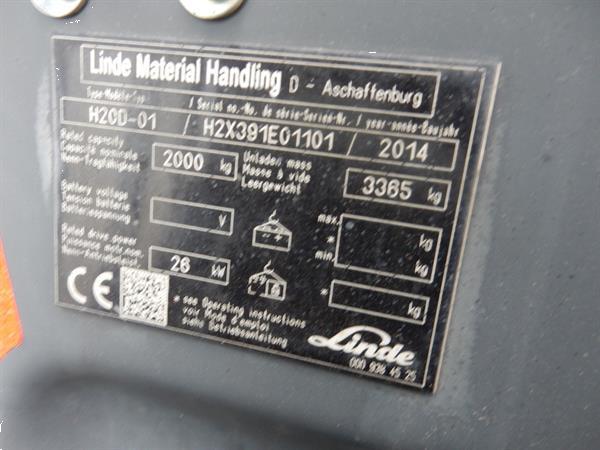 Grote foto linde 2 ton diesel bj 2014 agrarisch heftrucks