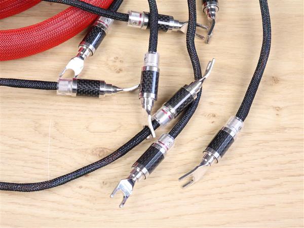 Grote foto wk audio thered highend audio speaker cables 2 5 metre audio tv en foto onderdelen en accessoires
