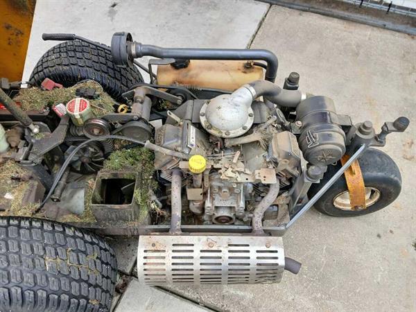 Grote foto walker zitmaaier tuin en terras zitmaaiers