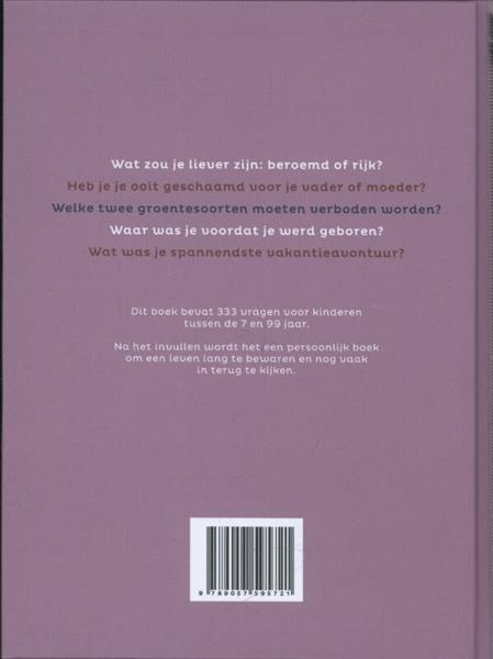 Grote foto mijn vragenboek boeken jeugd 13 jaar en ouder