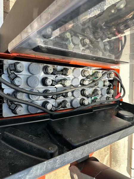 Grote foto vs 22286 elektrische breedspoor stapelaar bt swe120 1.400mm doe het zelf en verbouw hefwerktuigen