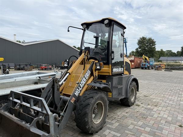 Grote foto everun er08 shovel kniklader agrarisch shovels