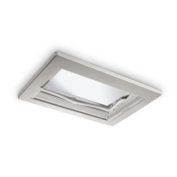 Grote foto dometic midi heki style 70x50cm beugel ventilatie cr mewit caravans en kamperen caravan accessoires