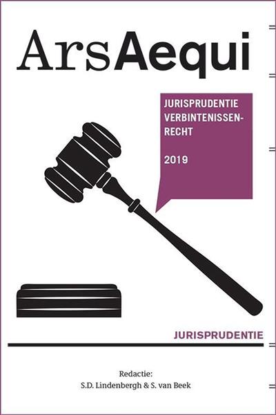 Grote foto jurisprudentie verbintenissenrecht 2019 ars aequi jurisprudentie boeken wetenschap