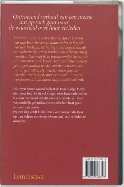 Grote foto ben zo terug boeken jeugd 13 jaar en ouder