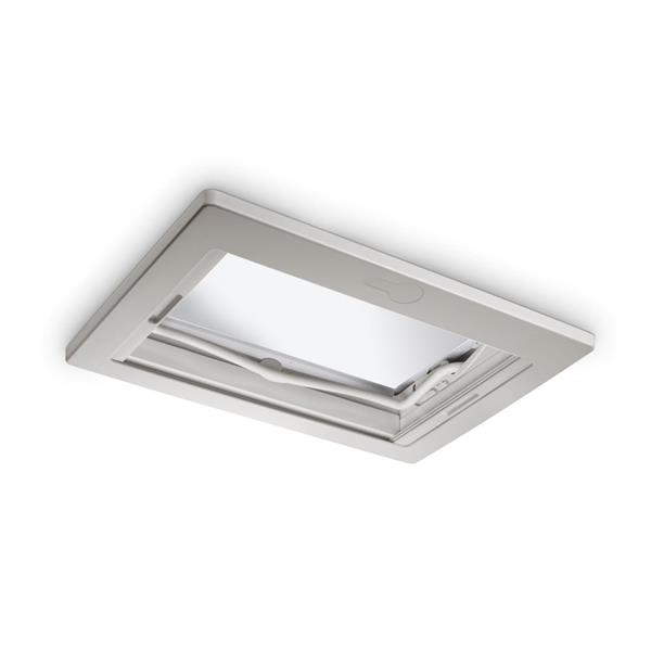 Grote foto dometic midi heki style 70x50cm beugel ventilatie cr mewit caravans en kamperen caravan accessoires