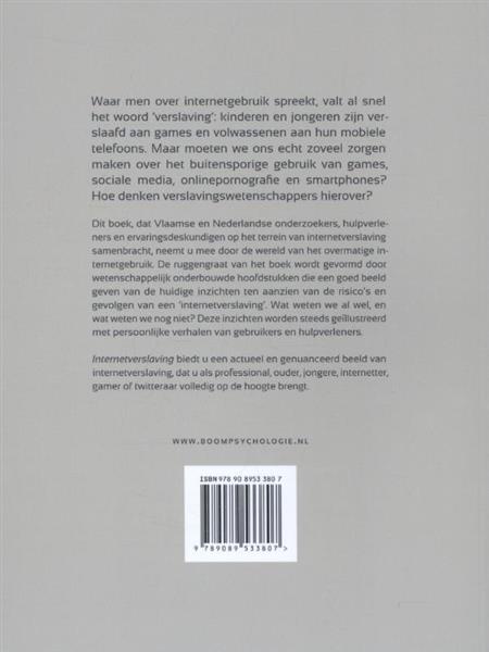 Grote foto internetverslaving boeken psychologie