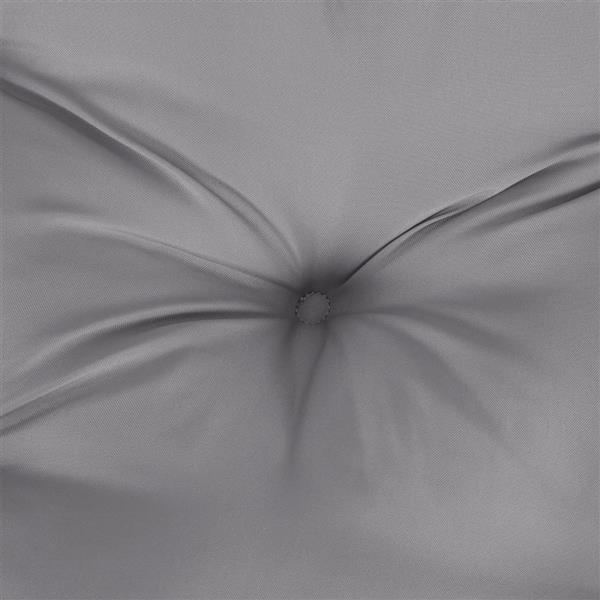 Grote foto vidaxl stoelkussens 4 st 40x40x7 cm oxford stof grijs huis en inrichting woningdecoratie