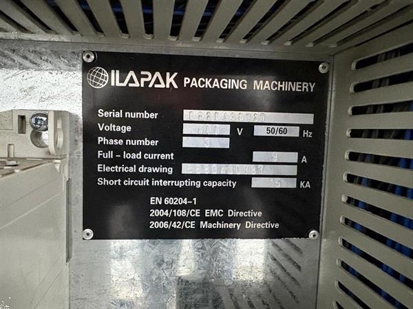 Grote foto ilapak smart flowpackmachine voor trays met inliner agrarisch tuinbouw