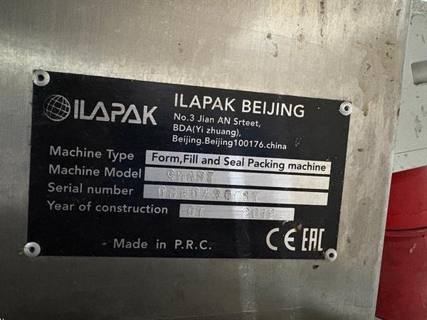 Grote foto ilapak smart flowpackmachine voor trays met inliner agrarisch tuinbouw