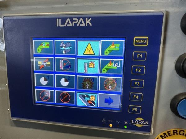 Grote foto ilapak smart flowpackmachine voor trays met inliner agrarisch tuinbouw