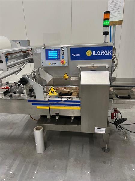 Grote foto ilapak smart flowpackmachine voor trays met inliner agrarisch tuinbouw