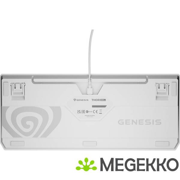 Grote foto genesis nkg 2078 thor 230 tkl rgb gaming toetsenbord in wit computers en software toetsenborden