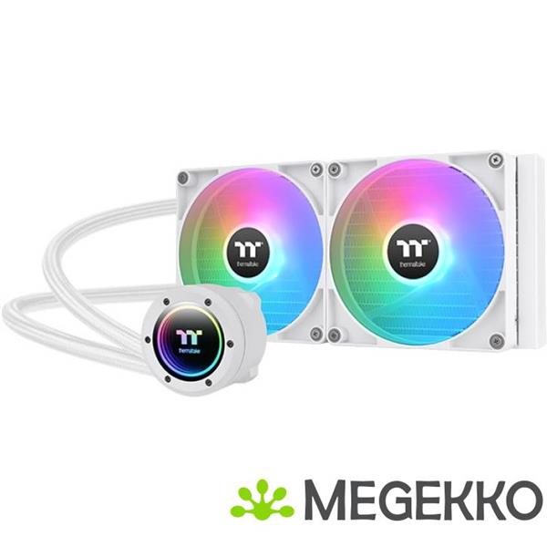 Grote foto thermaltake th280 v2 argb sync snow edition computers en software overige computers en software
