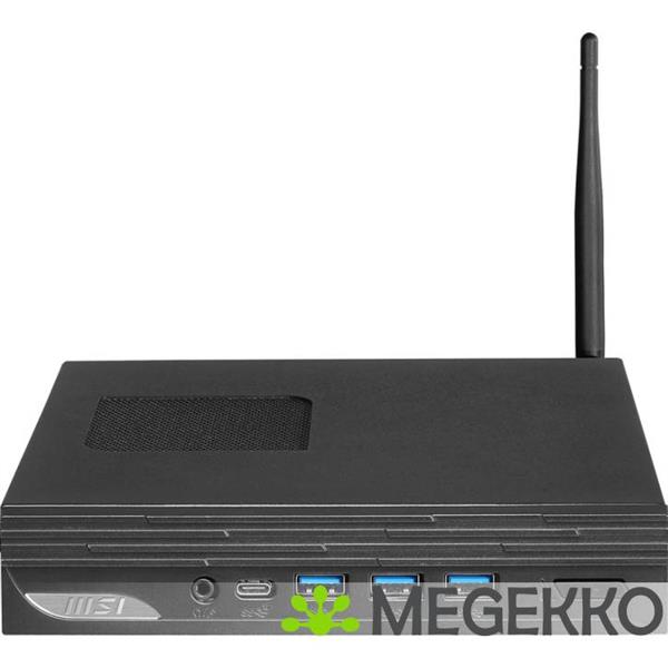 Grote foto msi pro dp10 13m 011be pc workstation barebone zwart i5 1340p intel soc computers en software overige computers en software