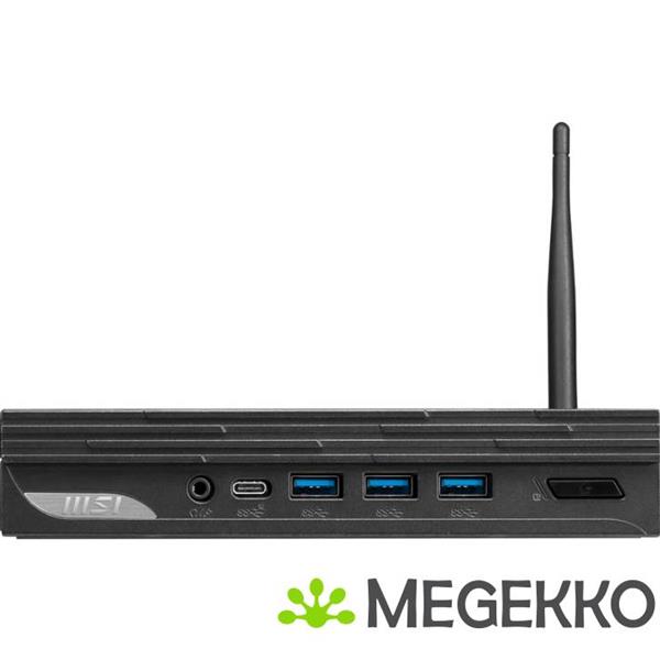 Grote foto msi pro dp10 13m 011be pc workstation barebone zwart i5 1340p intel soc computers en software overige computers en software