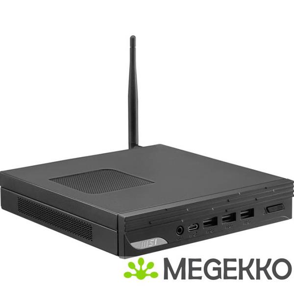 Grote foto msi pro dp10 13m 011be pc workstation barebone zwart i5 1340p intel soc computers en software overige computers en software