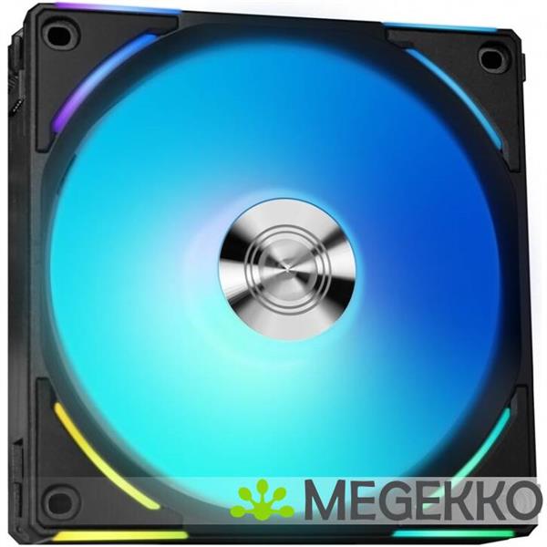 Grote foto lian li uni fan al120 v2 1 pack black argb pwm computers en software overige computers en software
