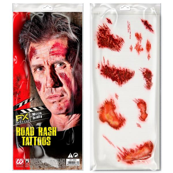 Grote foto halloween nep tattoos rood verzamelen overige verzamelingen