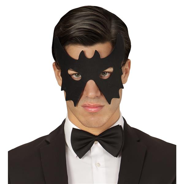 Grote foto halloween oogmasker zwart vleermuis verzamelen overige verzamelingen