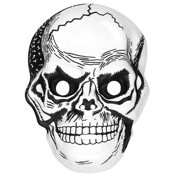 Grote foto halloween masker zwart wit schedel verzamelen overige verzamelingen