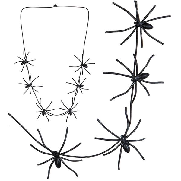 Grote foto halloween ketting spinnen 60cm verzamelen overige verzamelingen