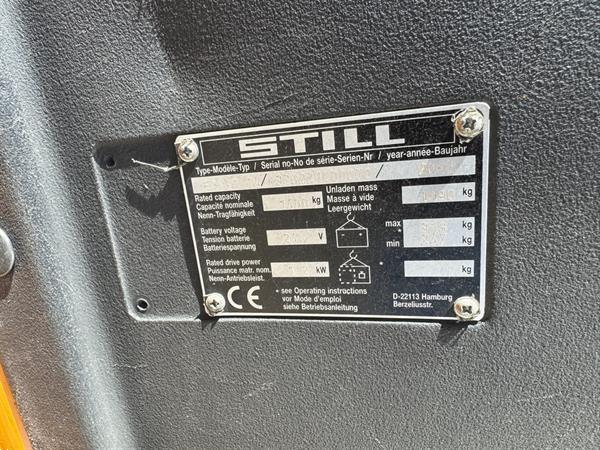 Grote foto vs 22299 elektrische stapelaar still egvs14 4.940mm freelift doe het zelf en verbouw hefwerktuigen