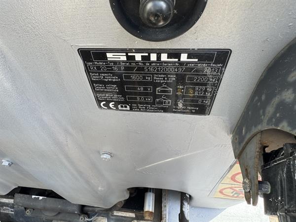 Grote foto vs 22301 elektrische duplex heftruck still rx20 16p weinig uren agrarisch heftrucks