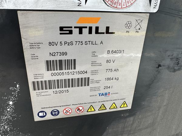 Grote foto vs 22304 elektrische triplex heftruck still rx60 35 container agrarisch heftrucks