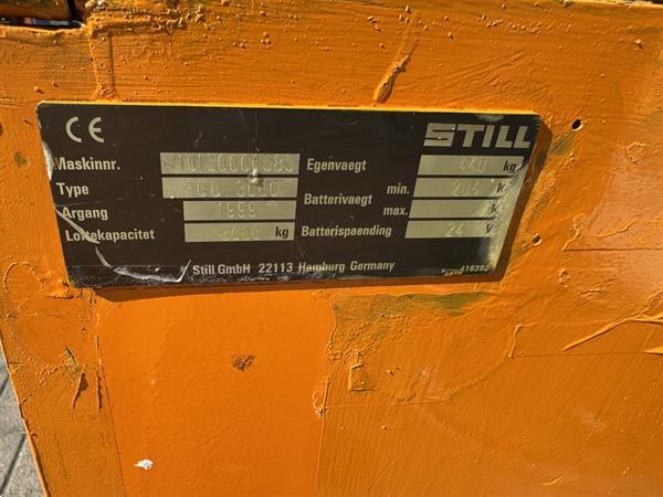 Grote foto vs 22308 elektrische palletwagen still 3ton accu2017 doe het zelf en verbouw hefwerktuigen