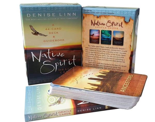 Grote foto native spirit oracle cards denise linn engelstalig boeken overige boeken