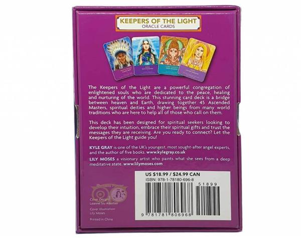 Grote foto keepers of the light kyle cray oracle cards engelstalig boeken overige boeken