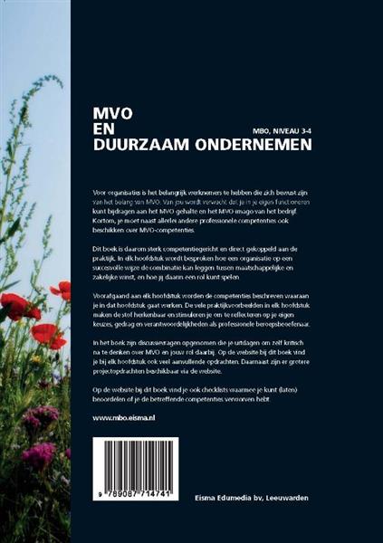 Grote foto mvo en duurzaam ondernemen mbo 3 4 boeken overige boeken