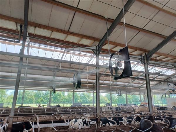 Grote foto abbi aerotech 140 xxp 21 met verneveling dieren en toebehoren runderen