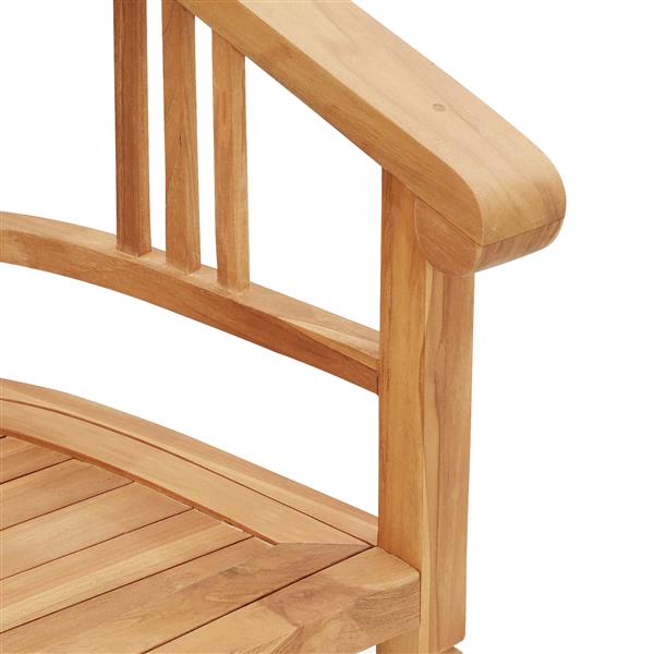 Grote foto vidaxl tuinstoelen 2 pcs bruin 63 x 58 x 89 cm massief teakhout tuin en terras tuinmeubelen