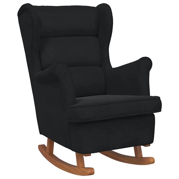Grote foto vidaxl schommelstoel 71 x 92 x 100 cm 100 polyester multiplex huis en inrichting stoelen