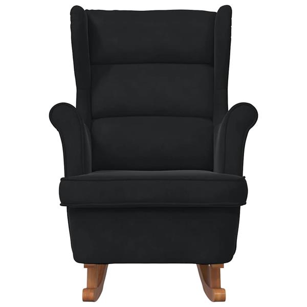 Grote foto vidaxl schommelstoel 71 x 92 x 100 cm 100 polyester multiplex huis en inrichting stoelen