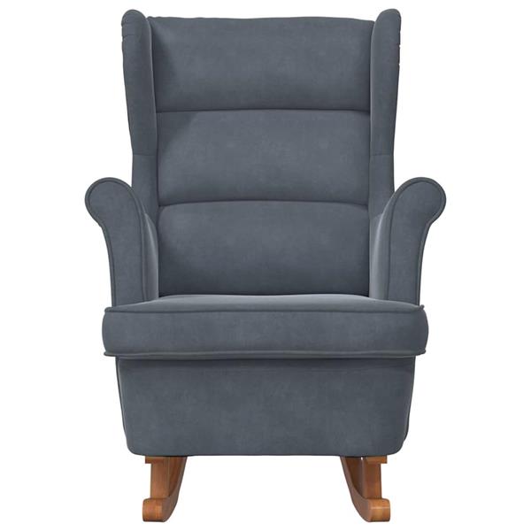 Grote foto vidaxl schommelstoel 71 x 92 x 100 cm 100 polyester multiplex huis en inrichting stoelen