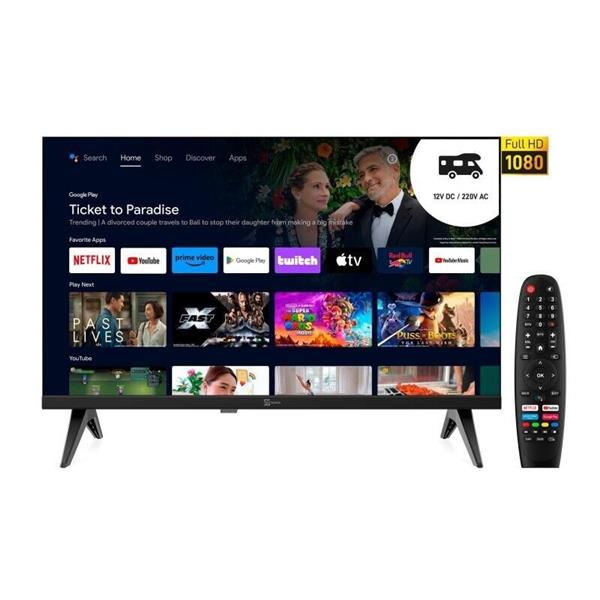 Grote foto telesystem 22 smart androidtv 11 fullhd ts22fhd smg14 12v 220v audio tv en foto overige tv