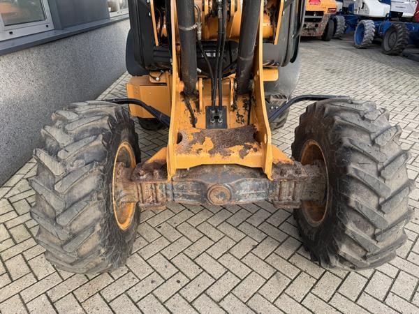 Grote foto case 21f shovel radlader wheel loader 2016 bucket forks 3970hours agrarisch shovels