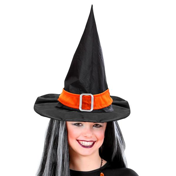Grote foto halloween heksenhoed zwart oranje verzamelen overige verzamelingen