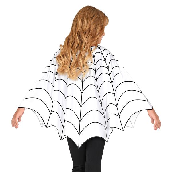 Grote foto halloween poncho kind spinnenweb verzamelen overige verzamelingen