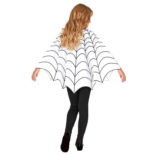 Grote foto halloween poncho kind spinnenweb verzamelen overige verzamelingen