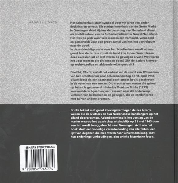 Grote foto de vlucht 3a het scholtenhuis 3a boeken overige boeken