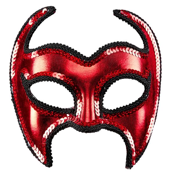 Grote foto halloween masker duivel metallic verzamelen overige verzamelingen